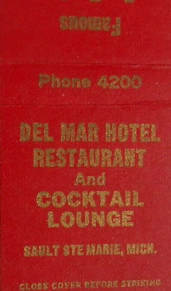 Del Mar Hotel - Matchbook